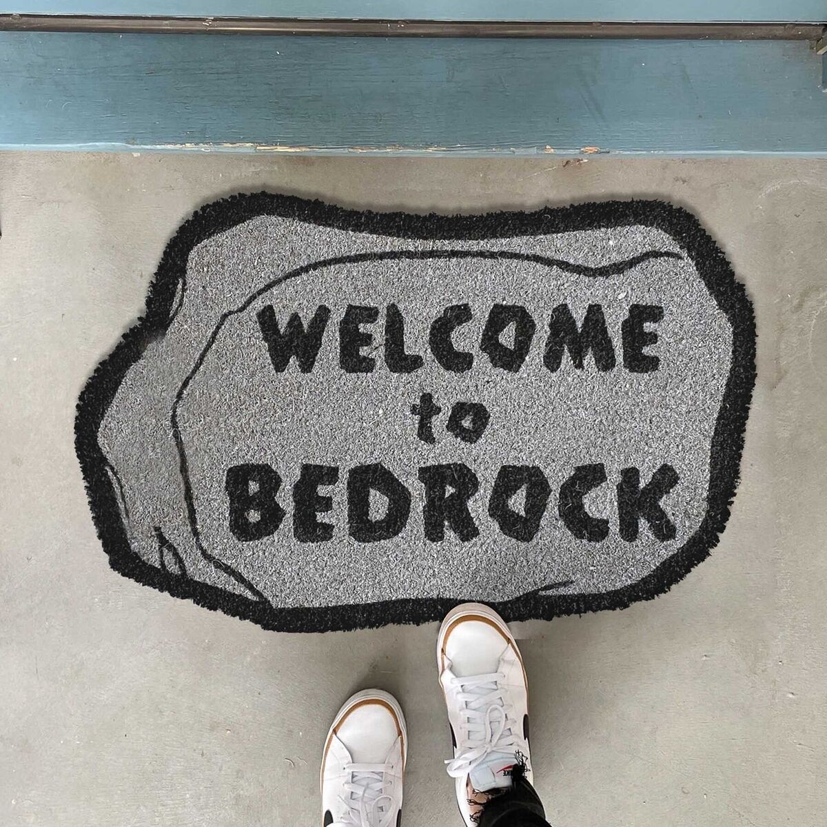 Flintstones - Welcome To Bedrock Doormat