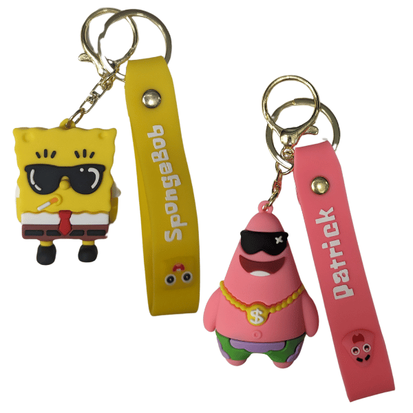 Spongebob Square Pants - Various Rubber Keychain