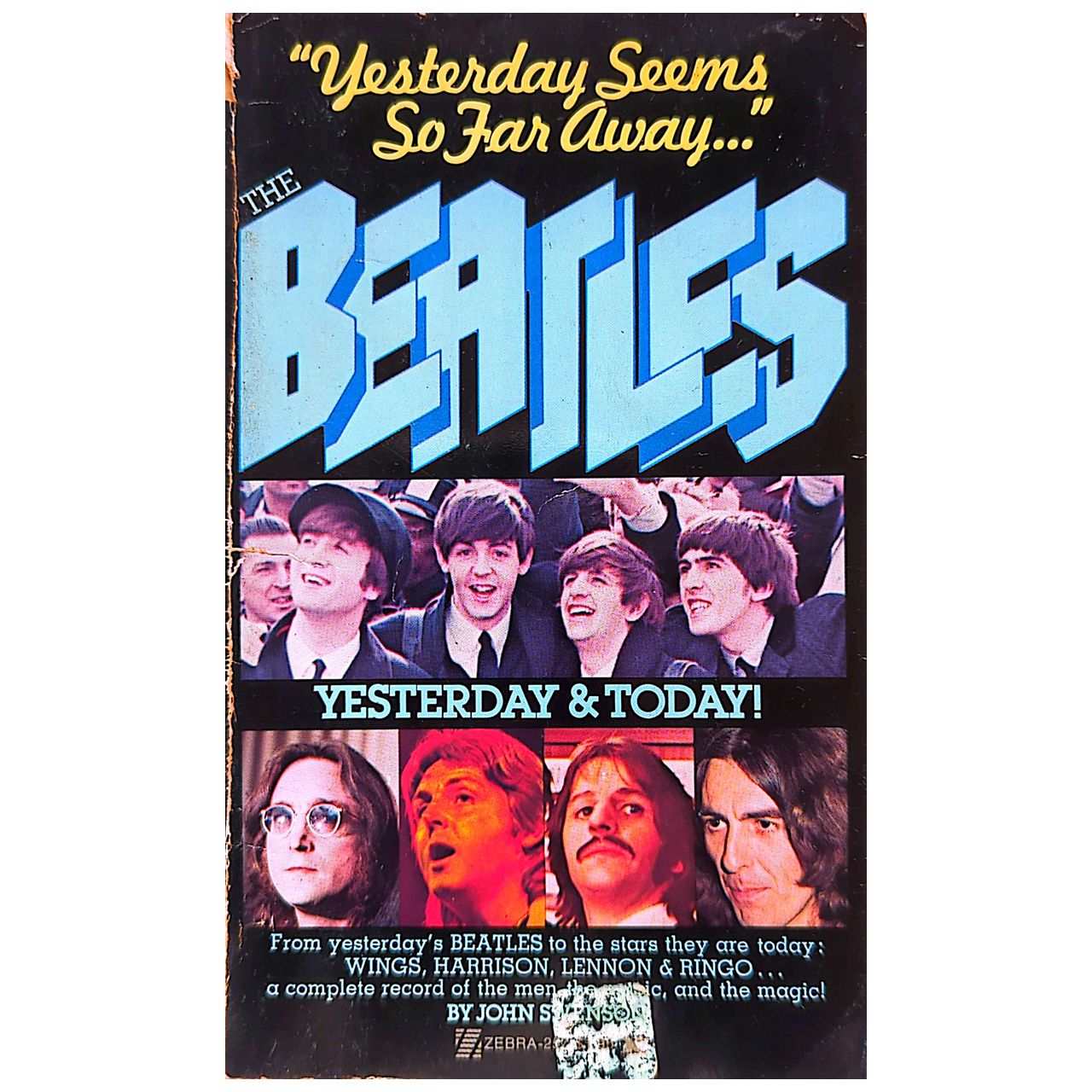 John Swenson - 1977 Beatles: Yesterday & Today 1st Ed Book (Used)