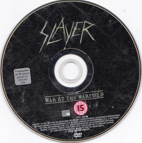 Slayer – War At The Warfield DVD