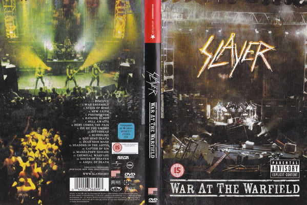 Slayer – War At The Warfield DVD