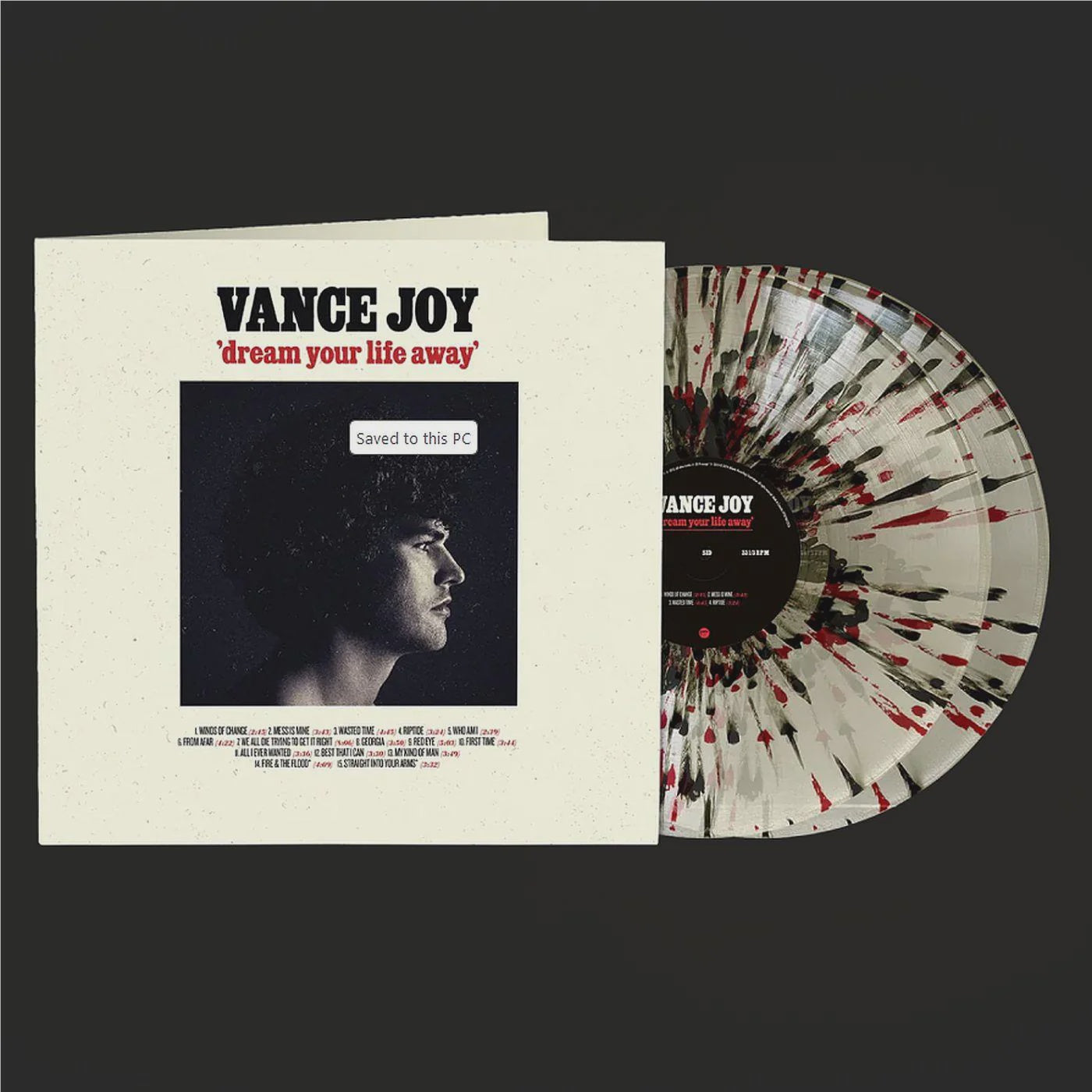 Vance Joy - Dream Your Life Away 10th Anniversary Splatter Coloured Vinyl 2LP