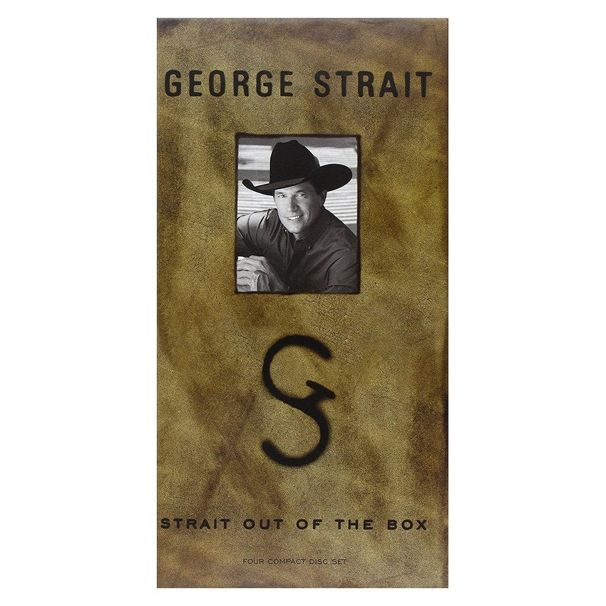 George Strait - Strait Out Of The Box 4CD + Book Boxset (Used)