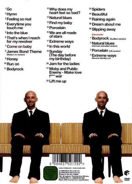 Moby – Go - The Very Best Of Moby DVD