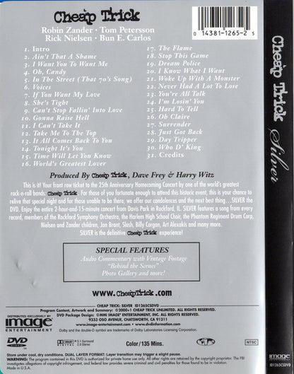 Cheap Trick - Silver DVD