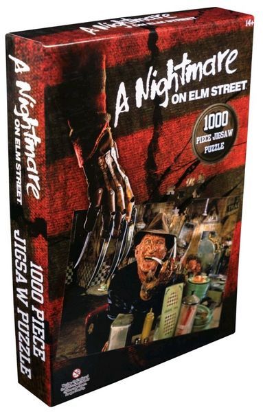 Nightmare On Elm Street - Freddy Krueger at the Diner 1000 Piece Jigsaw Puzzle
