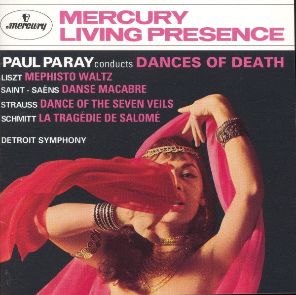 Paul Paray, Detroit Symphony Orchestra –  Dances Of Death CD