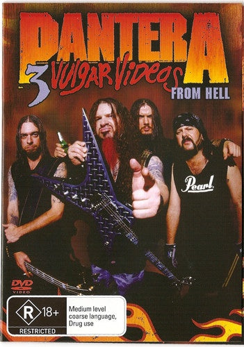 Pantera – 3 Vulgar Videos From Hell 2DVD