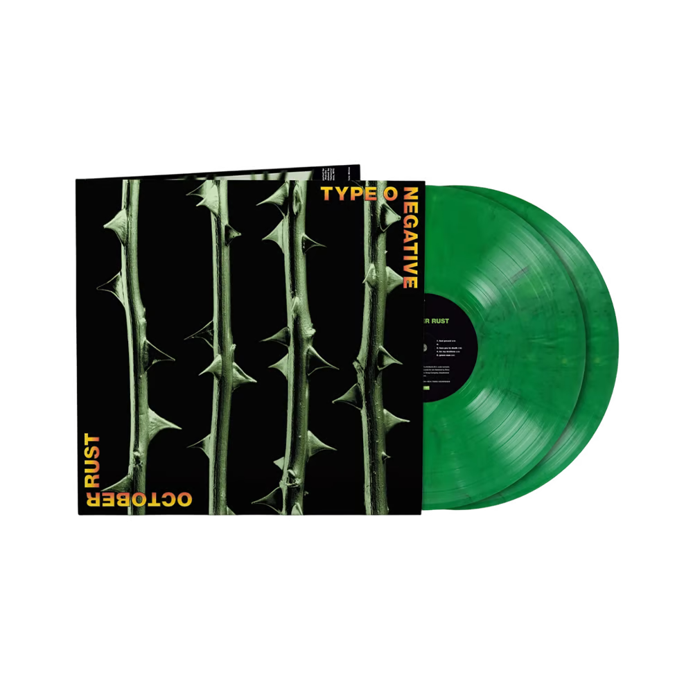 Type O Negative - October Rust Green & Black Marbled Vinyl 2LP