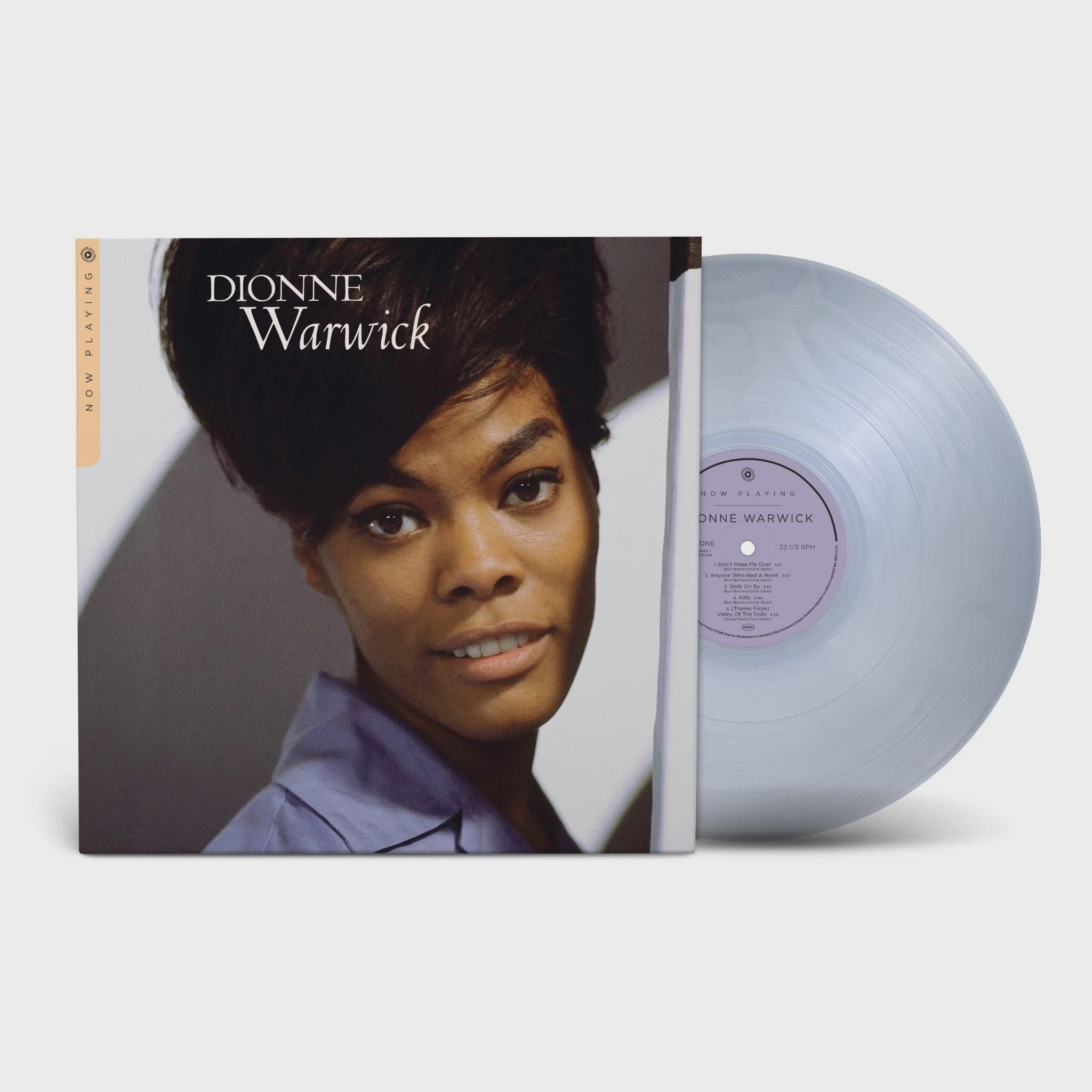 Dionne Warwick - Now Playing Limited Clear Coloured Vinyl LP