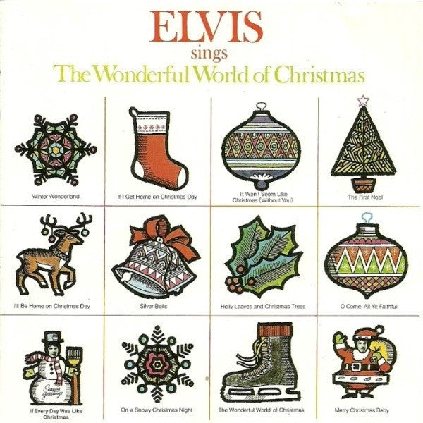 Elvis Presley ‎– Elvis Sings The Wonderful World Of Christmas CD