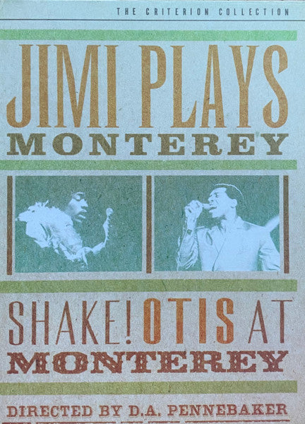Various – The Complete Monterey Pop Festival DVD