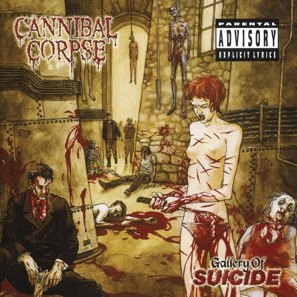 Cannibal Corpse ‎– Gallery Of Suicide CD