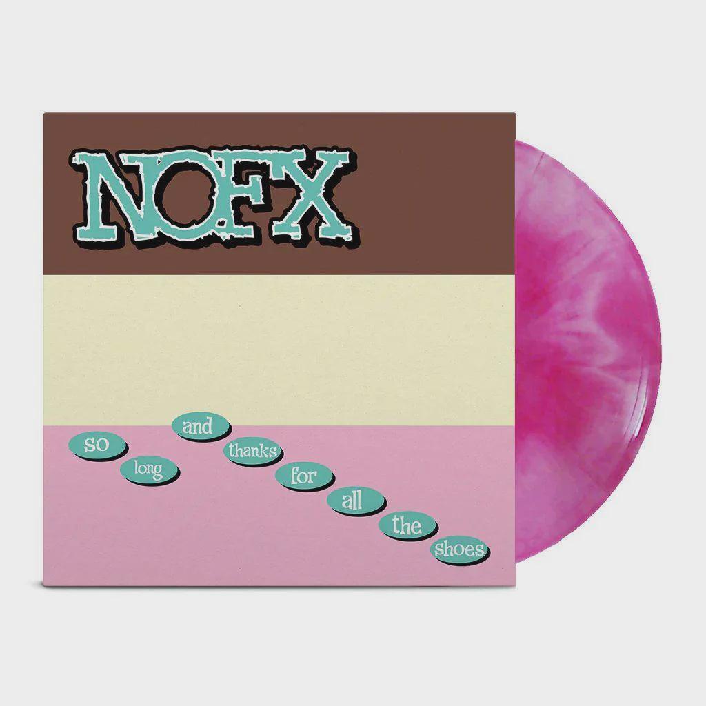 NOFX - So Long And Thanks For All The Shoes Pink Coloured Vinyl LP