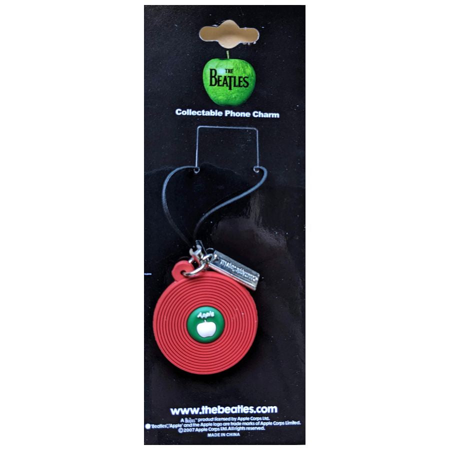Beatles - Apple Label (Red) Collectable Phone Charm