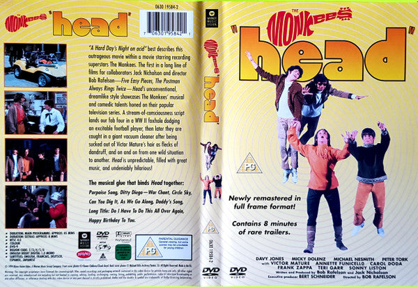 The Monkees, Various – HEAD DVD