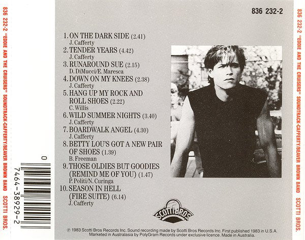 John Cafferty And The Beaver Brown Band - Eddie And The Cruisers (Original Motion Picture Soundtrack) CD
