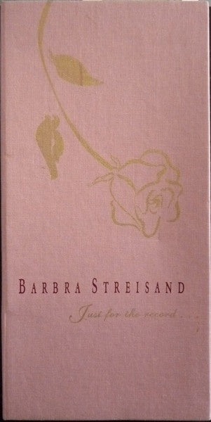 Barbra Streisand – Just For The Record... Box Set 4 Cassette