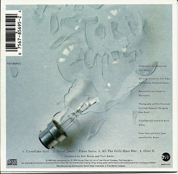 Tori Amos - Cornflake Girl 4 Track CD Single