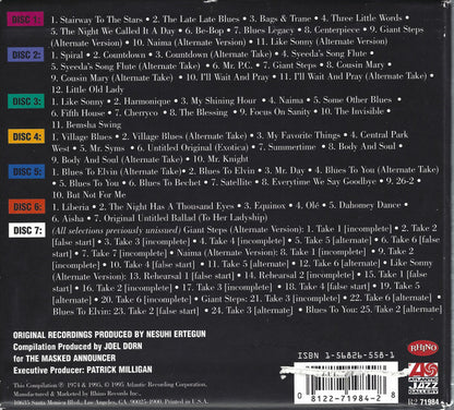 John Coltrane -The Heavyweight Champion The Complete Atlantic Recordings  7CD Boxset (New)