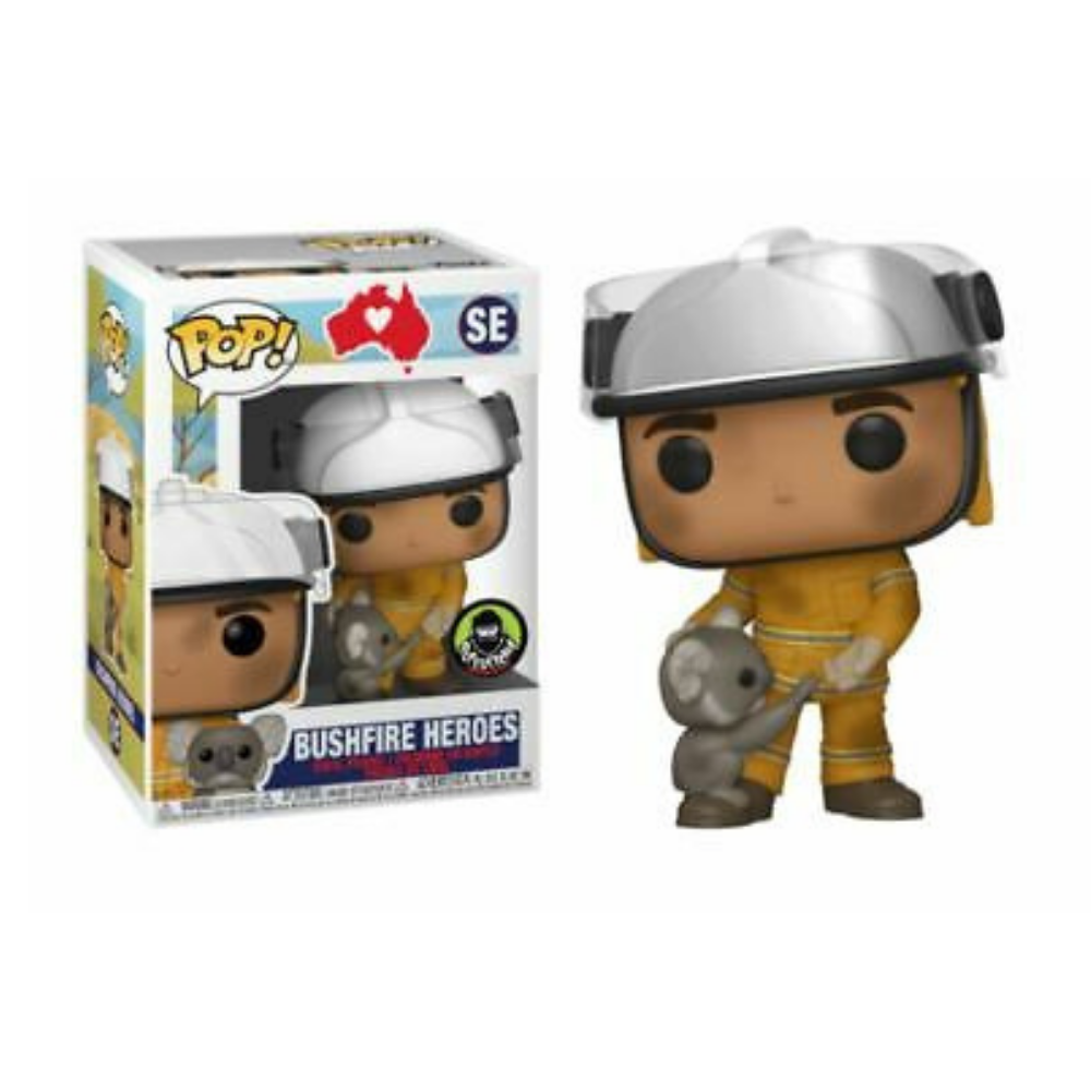 Bushfire Heroes - Firefighter With Koala Bushfire Appeal Popcultcha Collectable Pop! Vinyl #SE