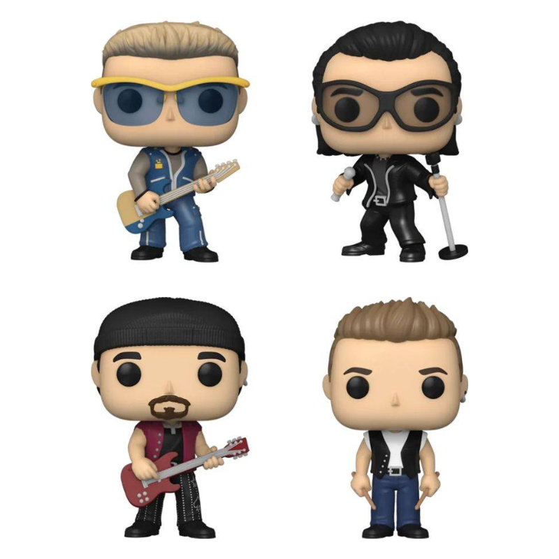 U2 - Zoo TV US Exclusive Pop! Vinyl 4-Pack