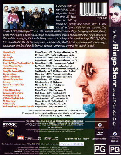 Ringo & His All-Starr Band – The Best Of Ringo Starr & His All Starr Band So Far... DVD