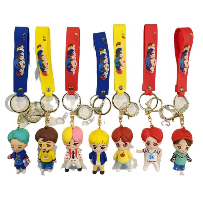 BTS - 3D Rubber Keyring