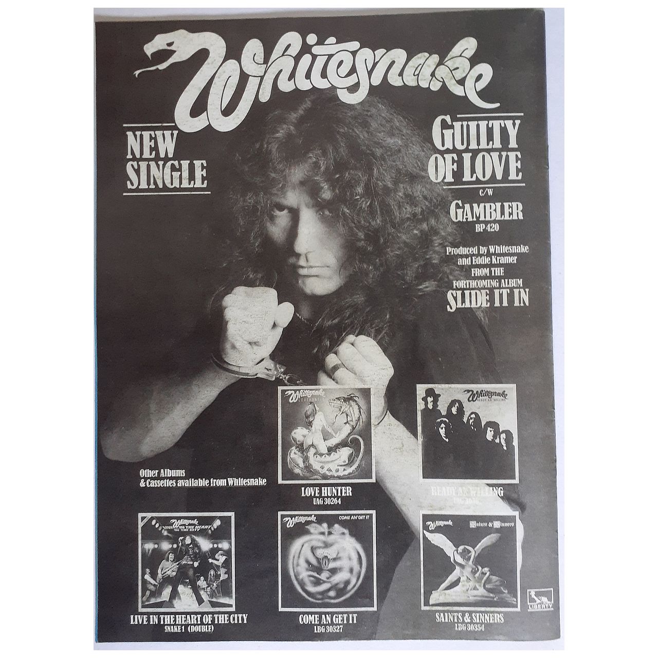 Monsters Of Rock - Donnington Park 1983 Original Concert Tour Program