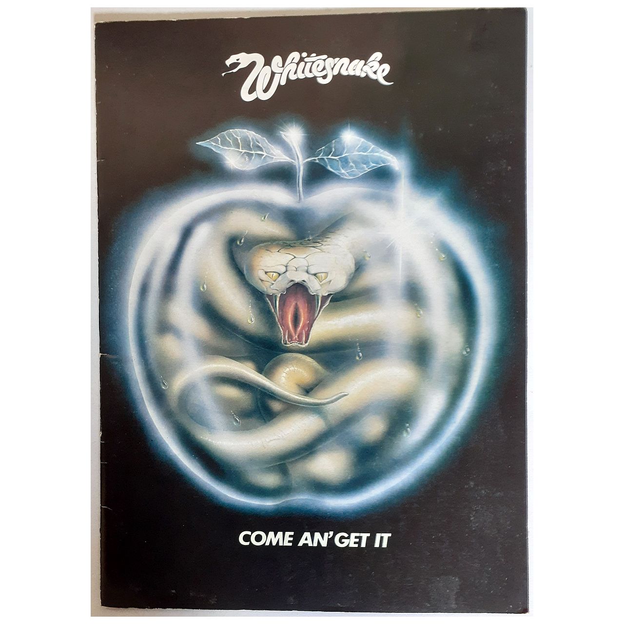 Whitesnake - Come An' Get It 1981 Original Concert Tour Program