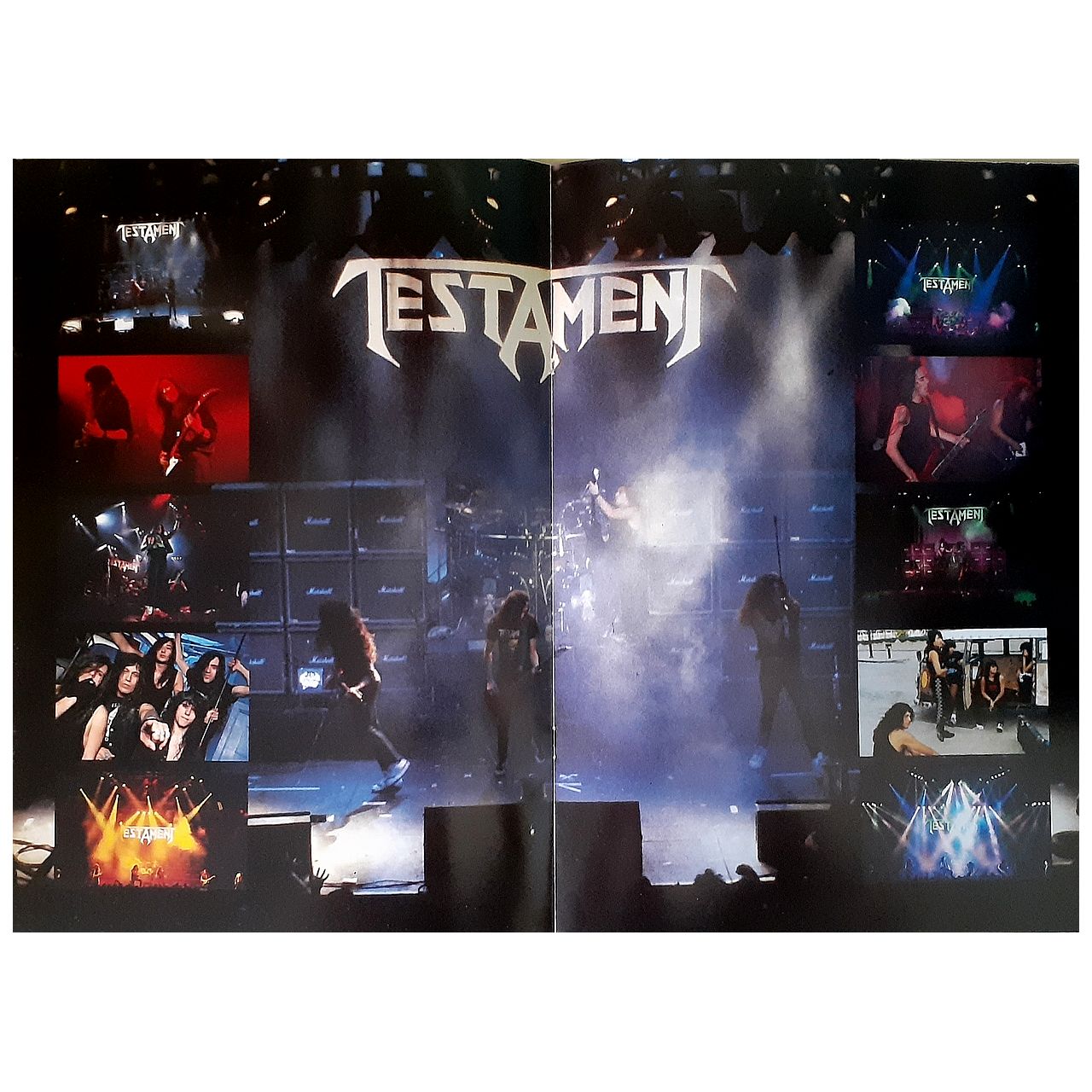 Testament - World Tour 1990 Original Concert Program