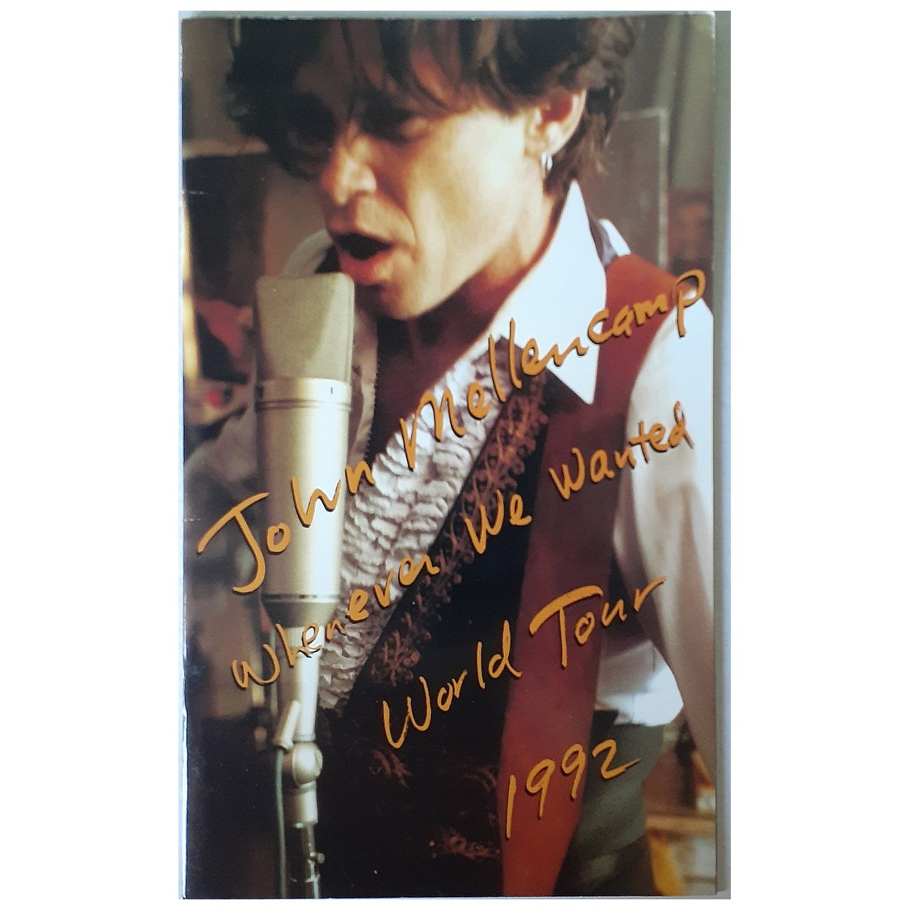 John Cougar Mellencamp - Whenever We Wanted 1992 Original Tour Program