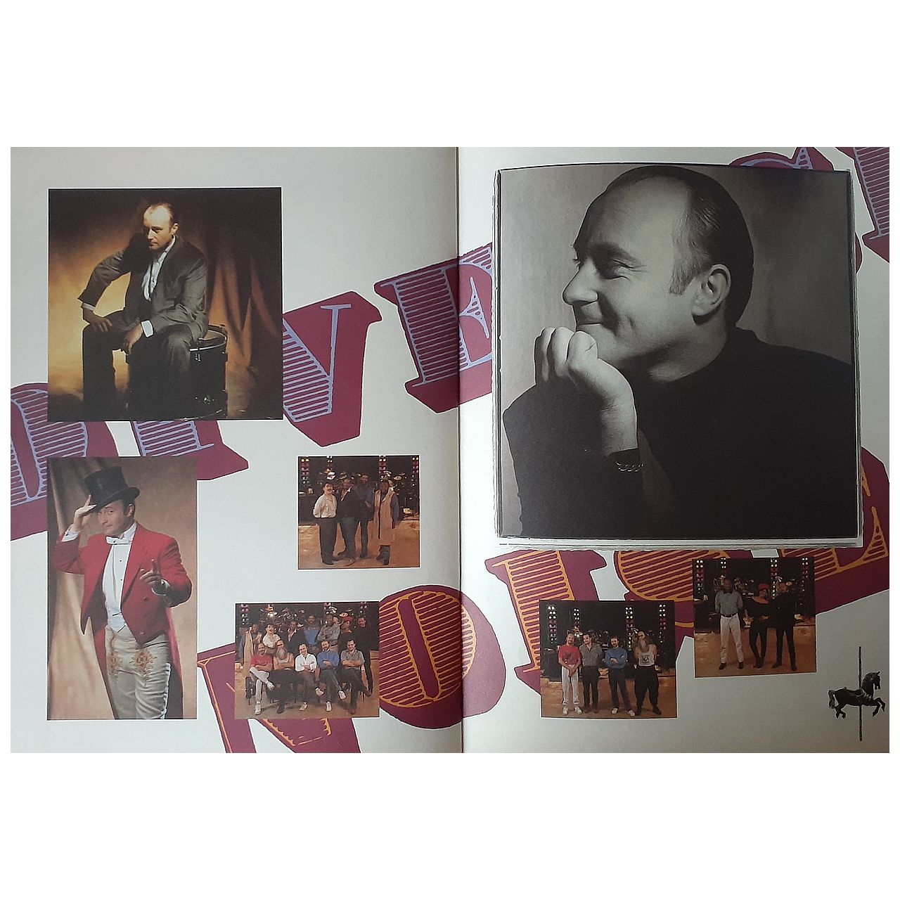 Phil Collins - Serious Tour Original 1990 Program