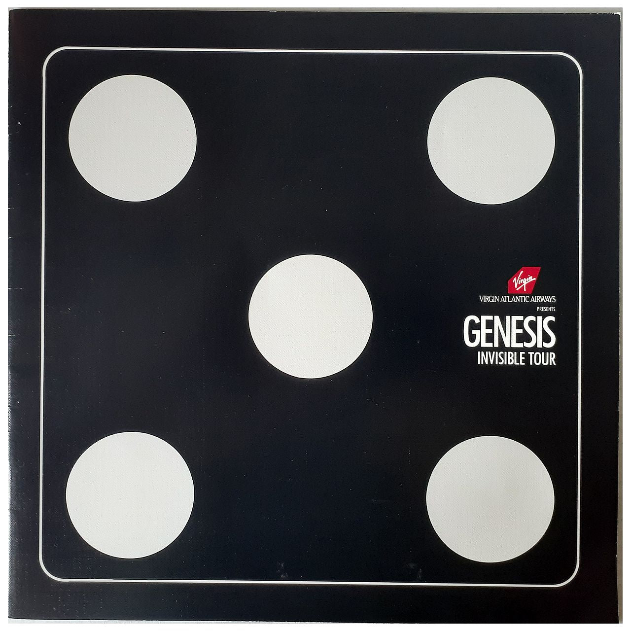 Genesis - Invisible Tour 1986/87 Original Concert Program