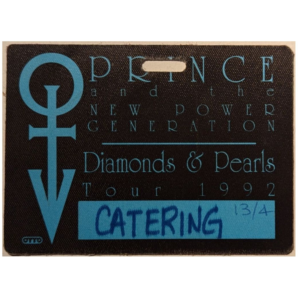 Prince - Diamond & Pearls 1992 Original Backstage Pass