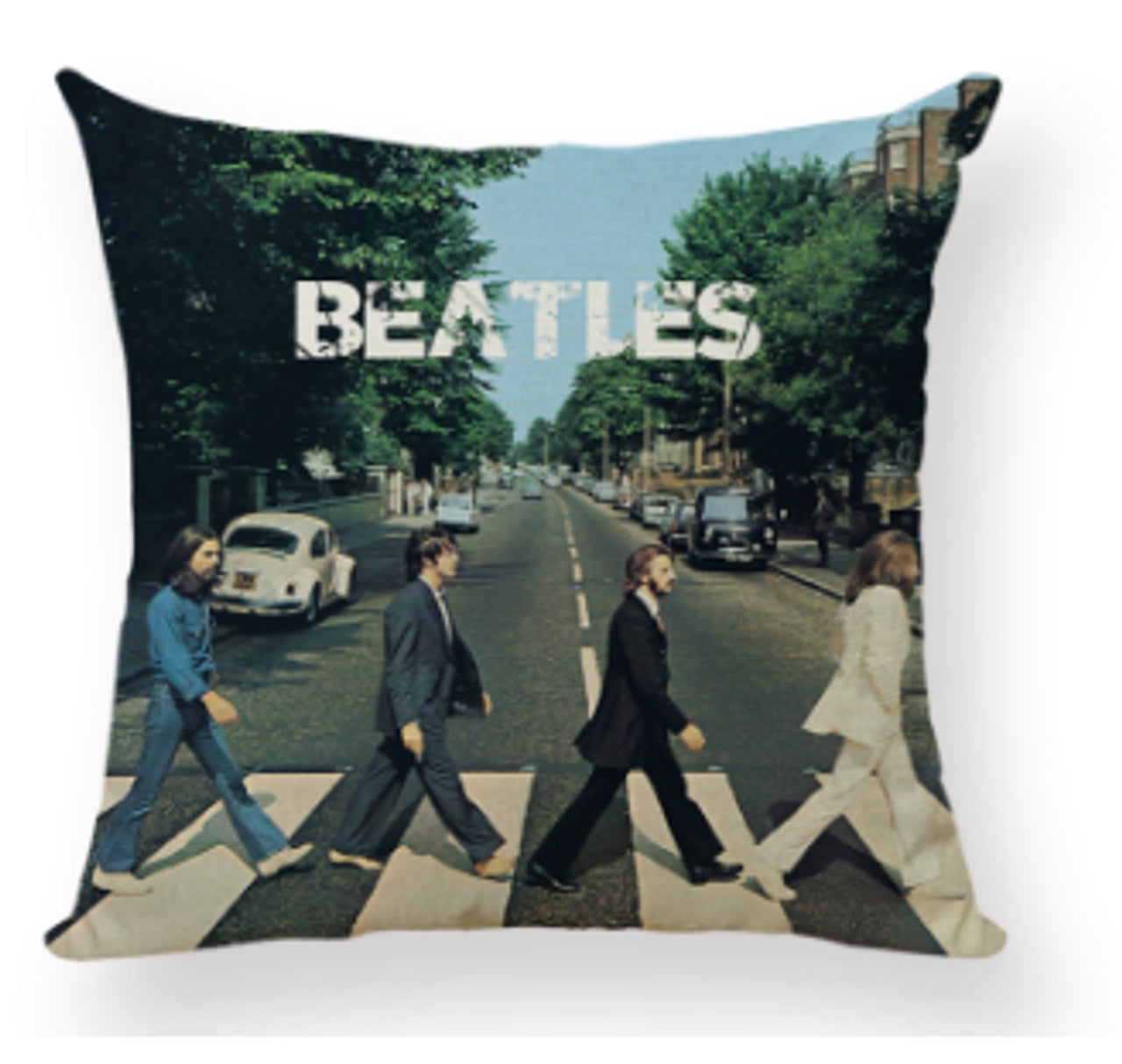 Beatles - Abbey Road Canvas Style Cushion