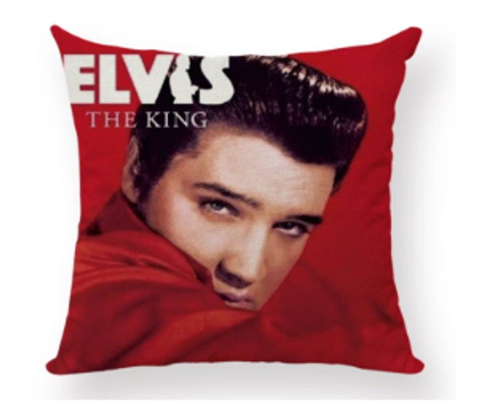 Elvis Presley - The King Canvas Style  Cushion