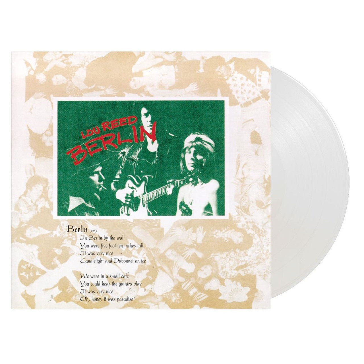 Lou Reed - Berlin White Coloured Vinyl LP