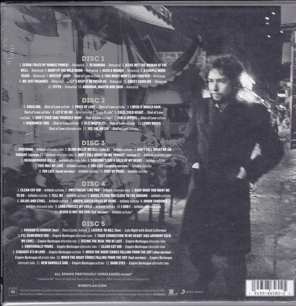 Bob Dylan – Springtime In New York: The Bootleg Series Vol. 16 1980-1985 5CD & Book