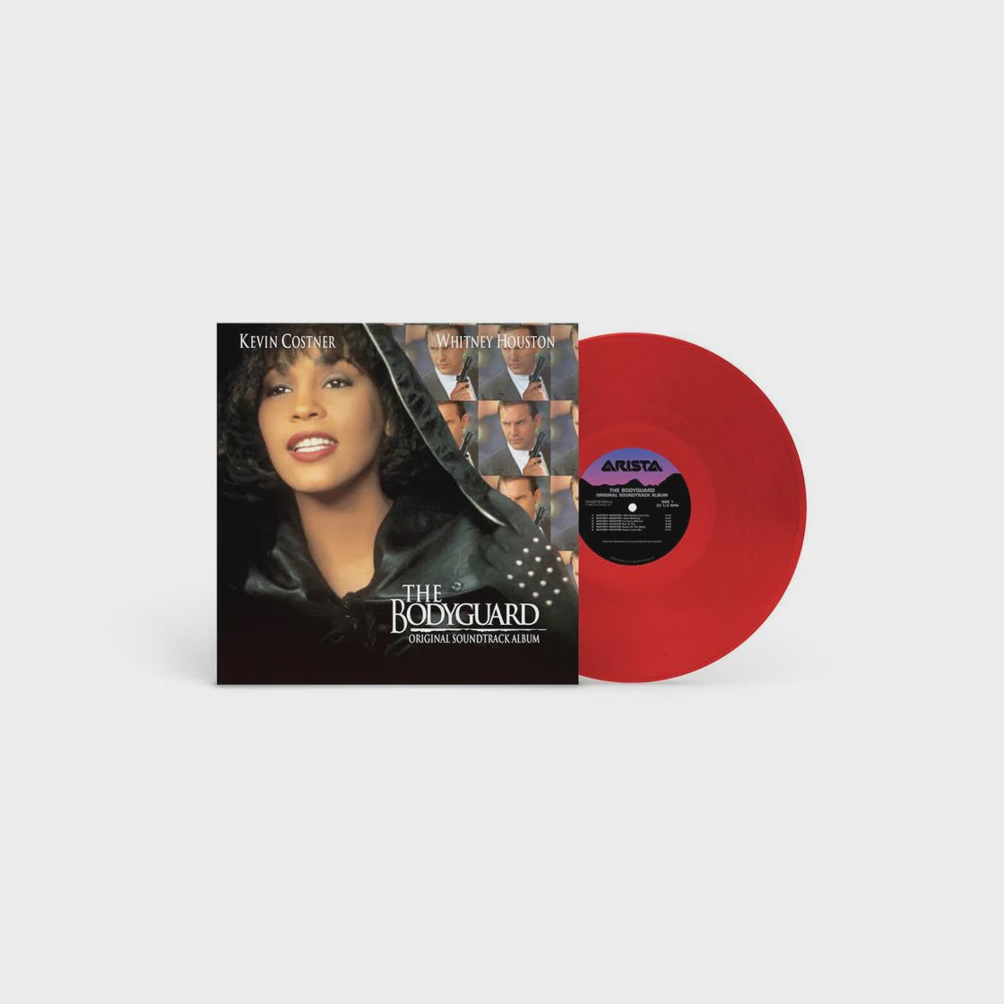 Soundtrack (Whitney Houston) - The Bodyguard Red Coloured Vinyl LP