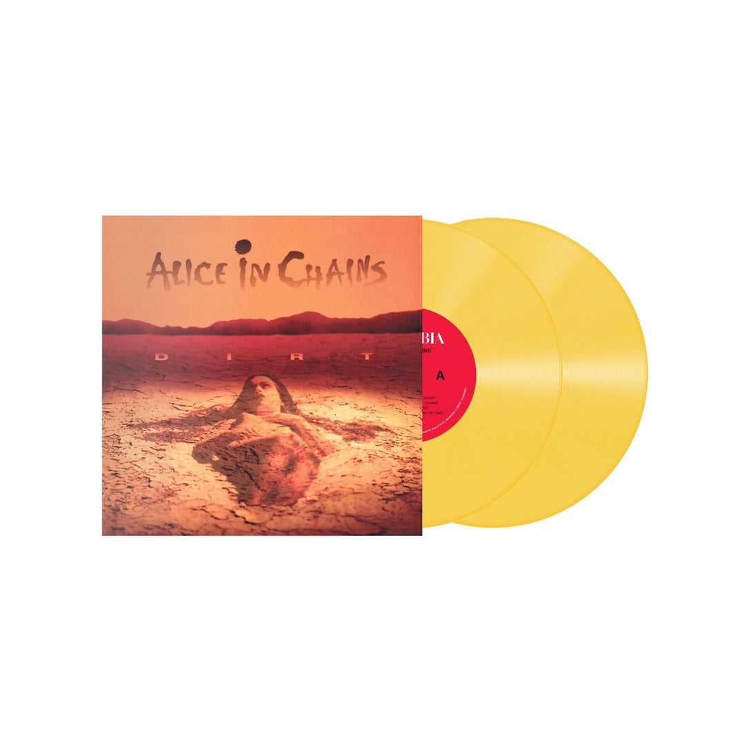 Alice In Chains - Dirt 30th Anniversary Opaque Yellow Coloured Vinyl 2LP