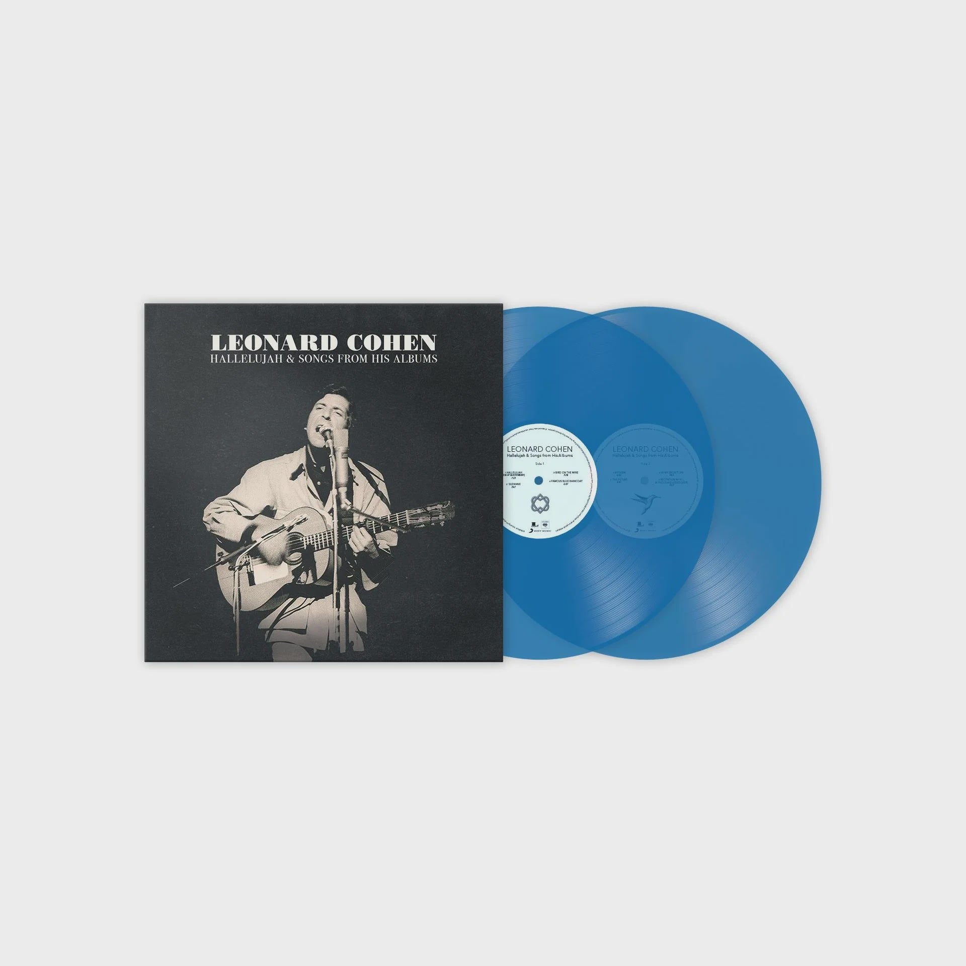 Leonard Cohen - Hallelujah & Songs From His Albums Limited Edition Blue Coloured Vinyl 2LP