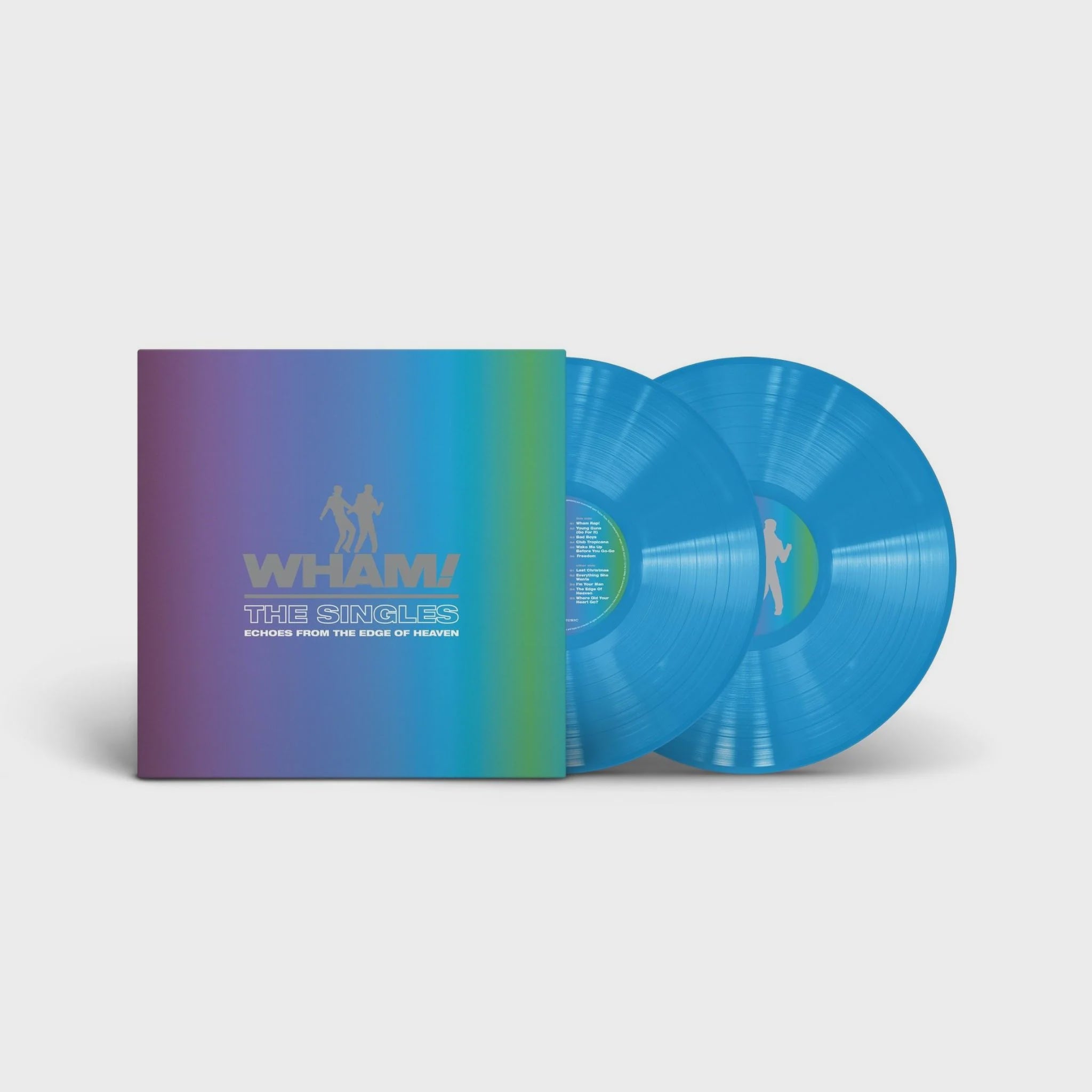 Wham - The Singles: Echoes From The Edge Of Heaven Bright Blue Coloured Vinyl 2LP
