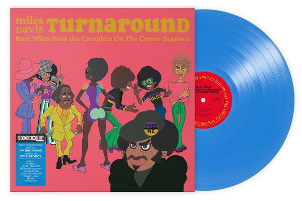 Miles Davis – Turnaround: Unreleased Rare From On The Corner RSD2023 Blue Coloured Vinyl LP