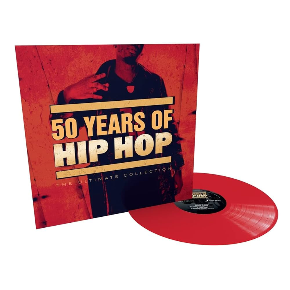 Various - 50 Years Of Hip Hop: The Ultimate Collection Red Coloured Vinyl LP