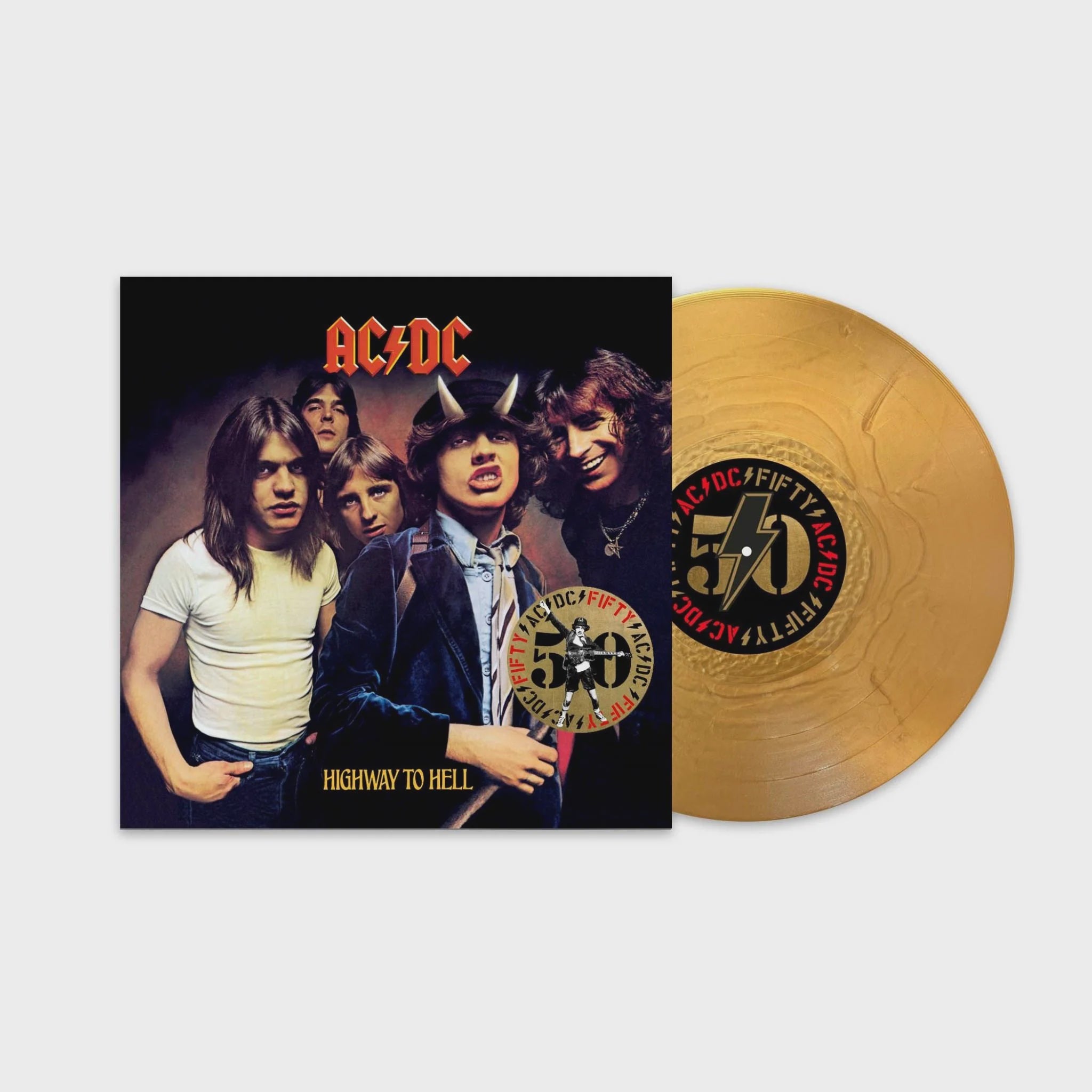 AC/DC - Highway To Hell 180gm Gold Nugget Coloured Vinyl LP