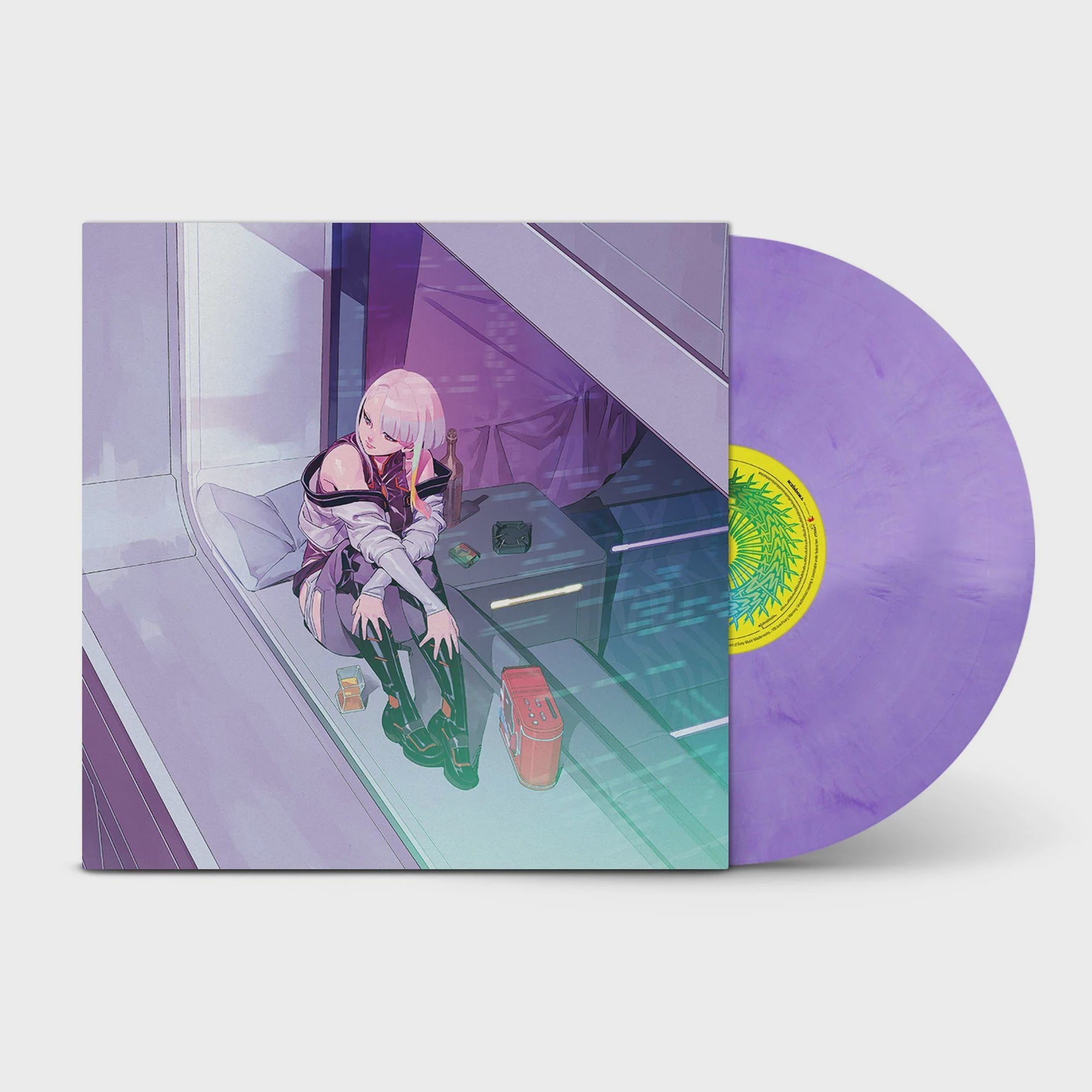 Soundtrack - Cyberpunk: Edgerunners Transparent Marbled Purple Coloured Vinyl LP