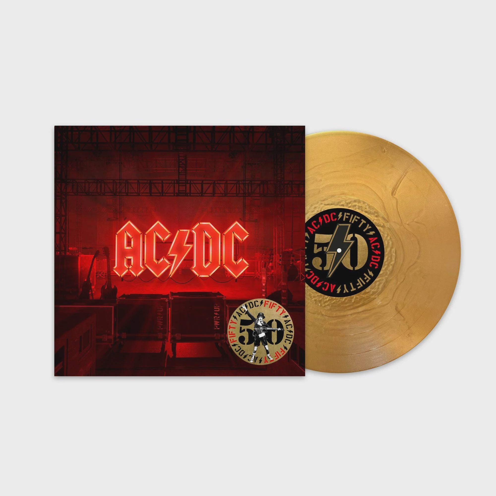 AC/DC - Power Up Gold Coloured Vinyl LP