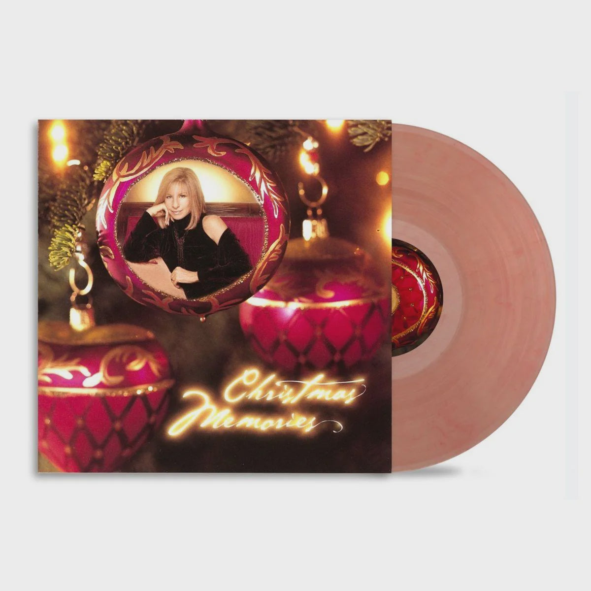 Barbra Streisand - Christmas Memories Hazy Red Coloured Vinyl LP