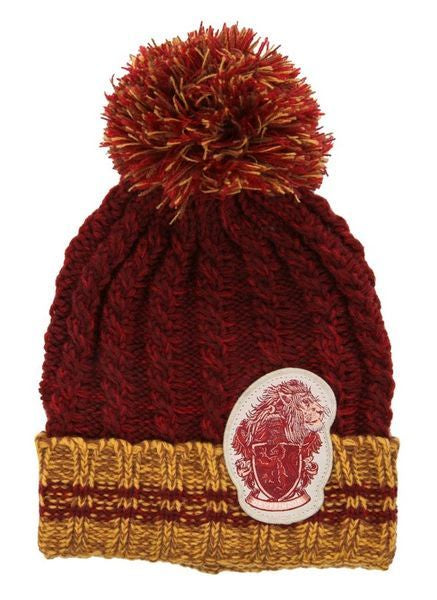 Harry Potter - Gryffindor Heathered Pom Beanie